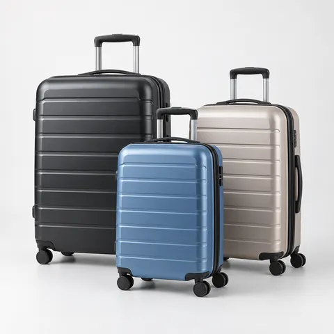 Polycarbonate suitcases